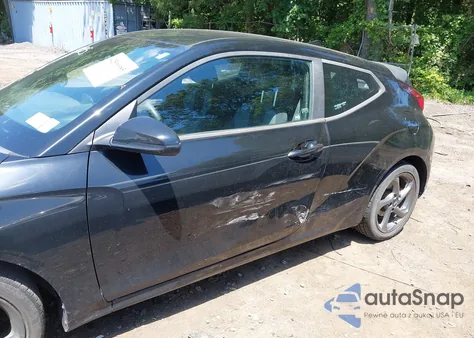 2019 Hyundai Veloster 2.0 из США, поврежденный, VIN KMHTG6AF3KU001598